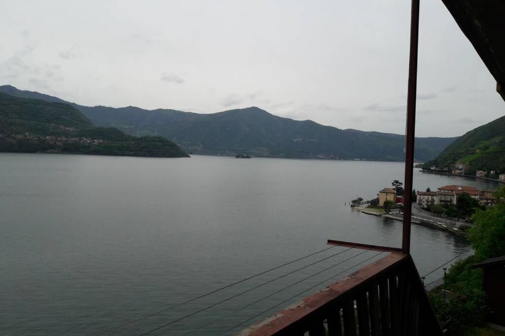 Appartamento Sul Lago D'Iseo Tavernola Bergamasca Eksteriør billede